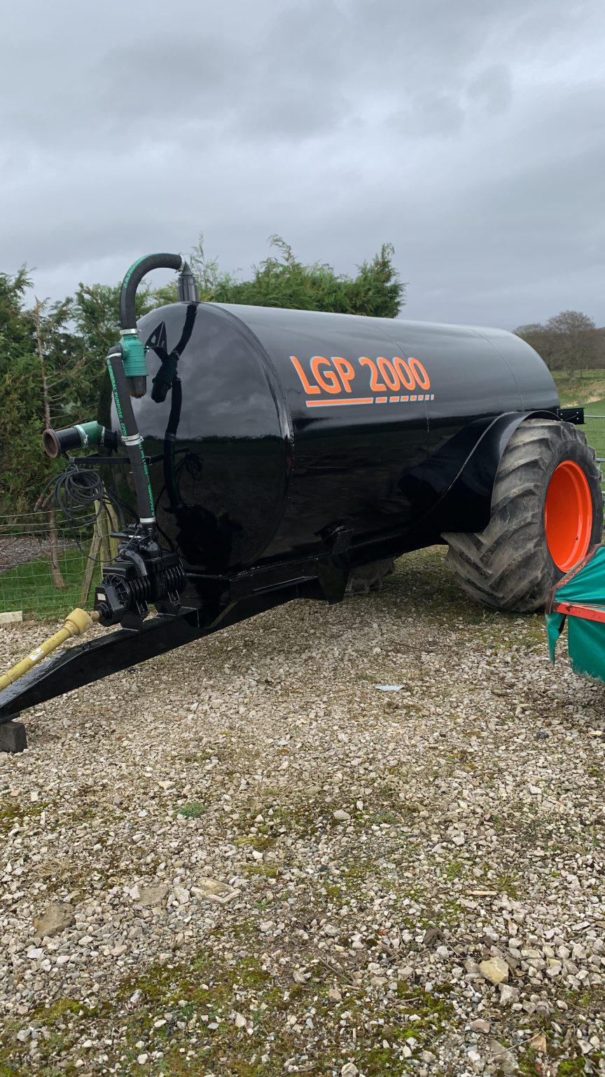 Woodacre Park Farms 2000 Gallon Vacuum Slurry Tanker