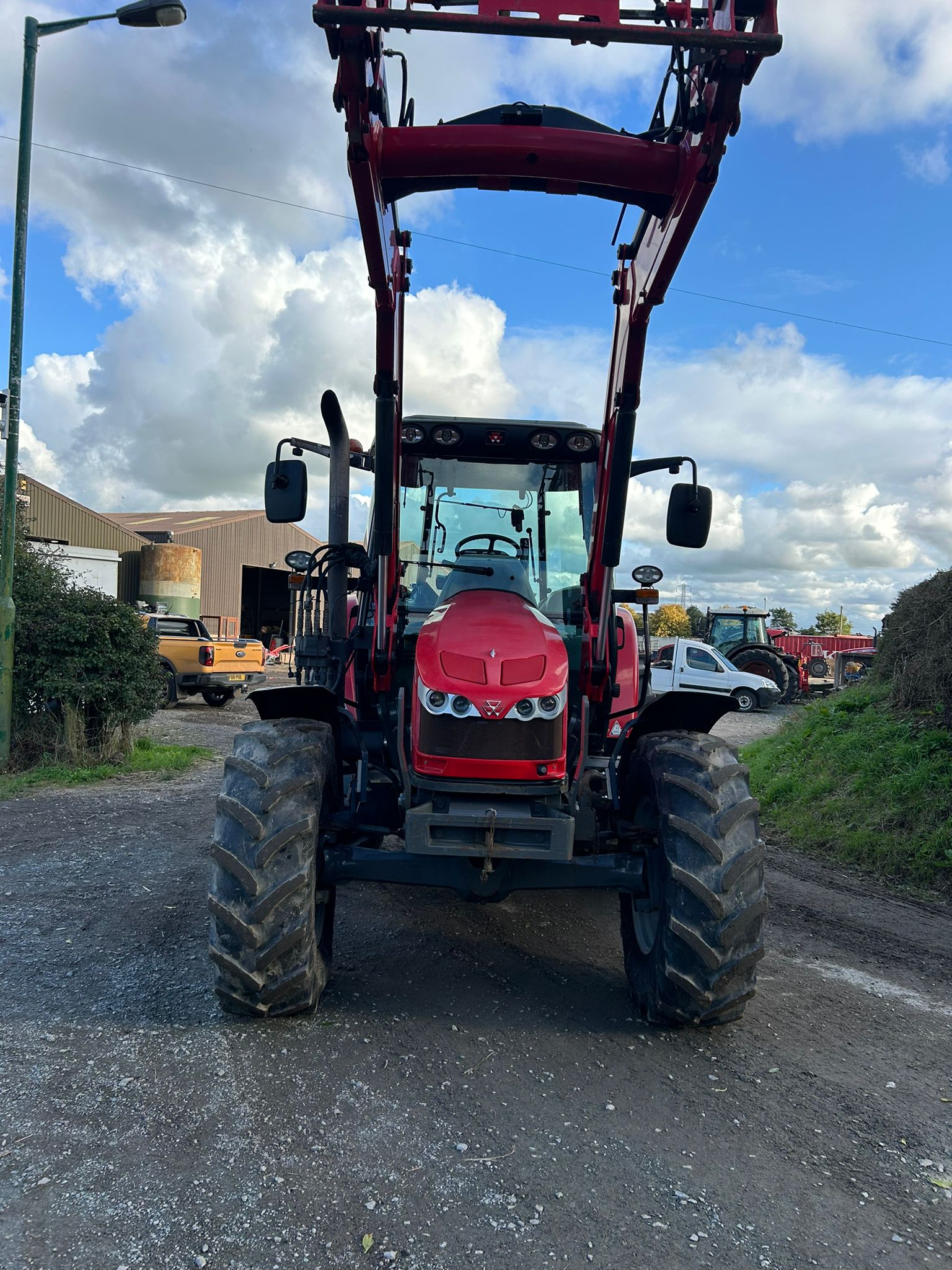 Woodacre Park Farms Massey Ferguson 5455 + 946 Loader