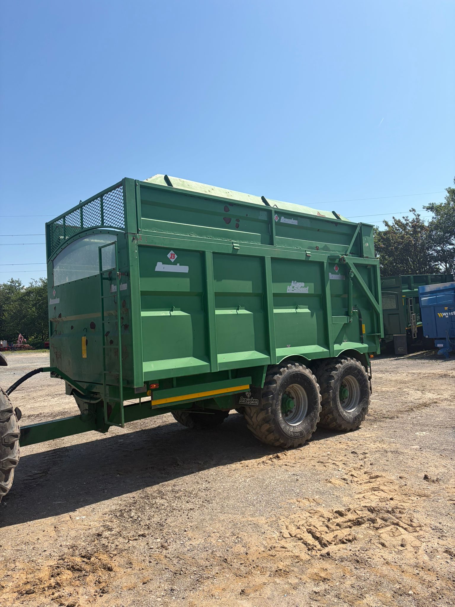Broughan 14 Tonne Silage Trailer